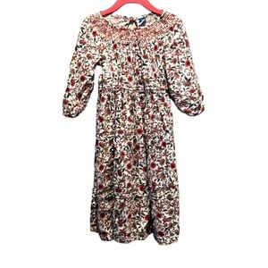 Old Navy Girl’s Floral Bohemian Peasant Style Dress Size 4T